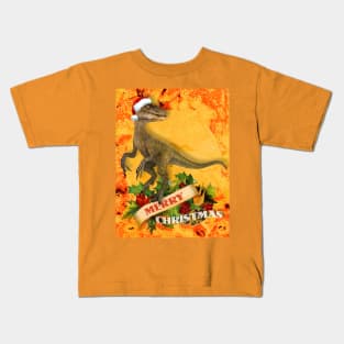 Merry Jurassic Christmas 5 Kids T-Shirt